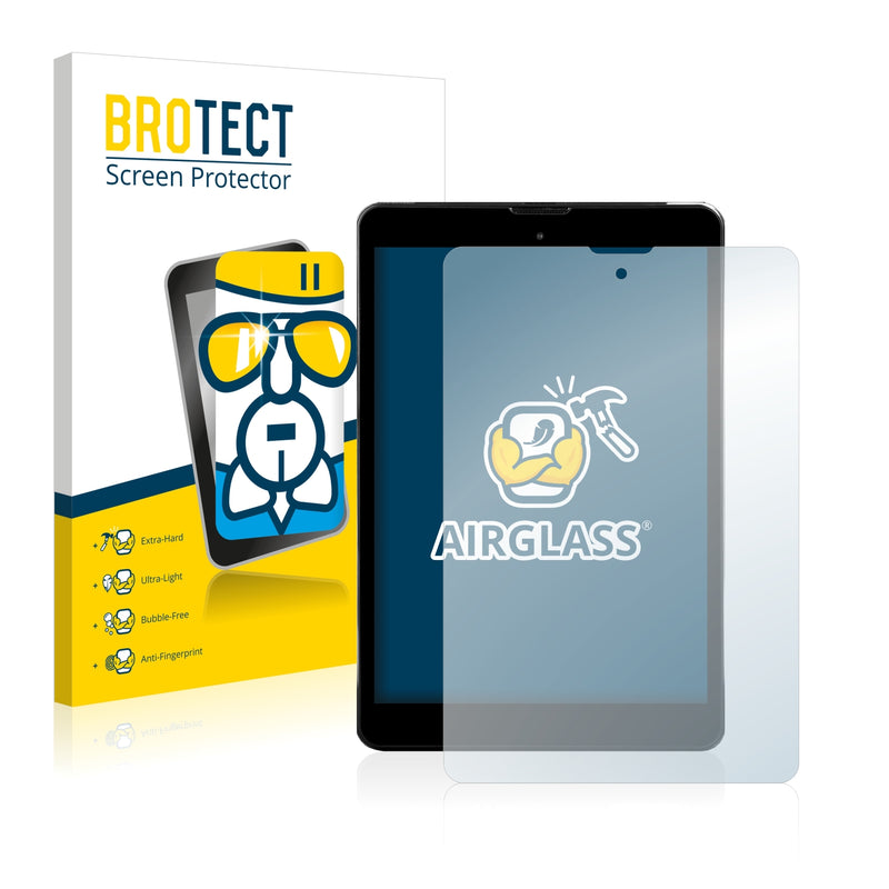BROTECT AirGlass Glass Screen Protector for Kiano Elegance 8 3G