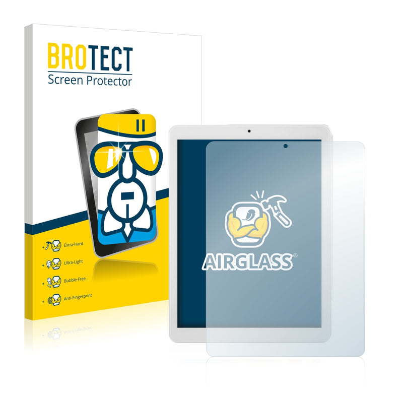 BROTECT AirGlass Glass Screen Protector for Majestic TAB-497 3G