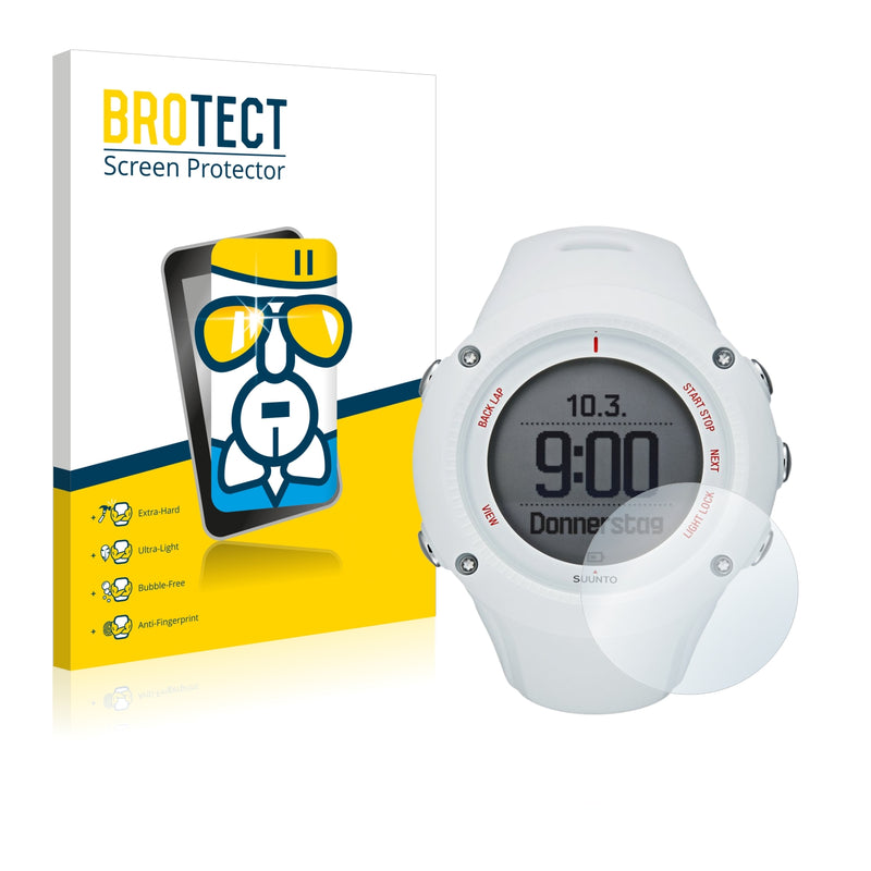 BROTECT AirGlass Glass Screen Protector for Suunto Ambit3 Run White