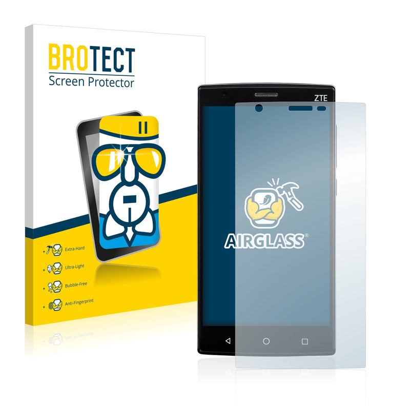 BROTECT AirGlass Glass Screen Protector for ZTE ZMAX 2 2015