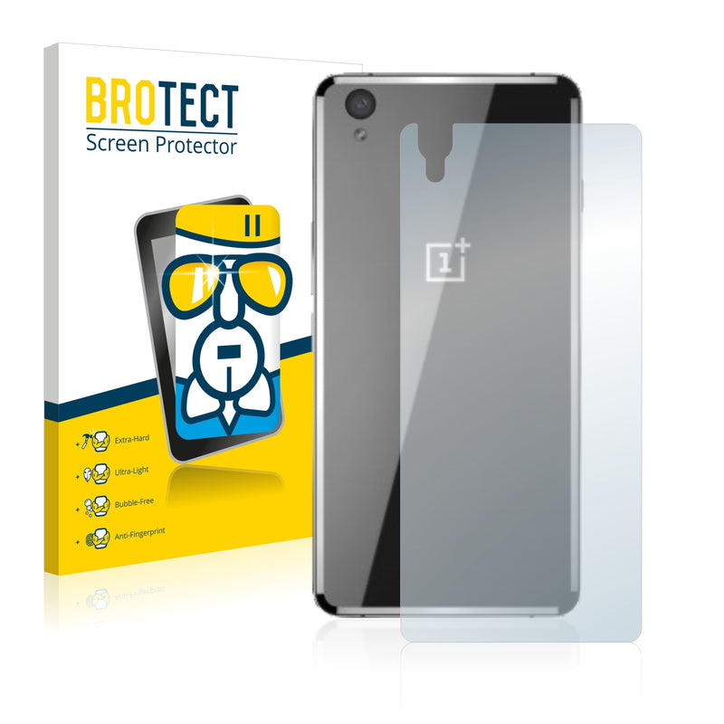 BROTECT AirGlass Glass Screen Protector for OnePlus X Ceramic (Back)