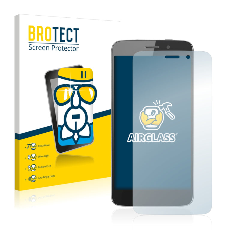 BROTECT AirGlass Glass Screen Protector for Brondi 510 S HD