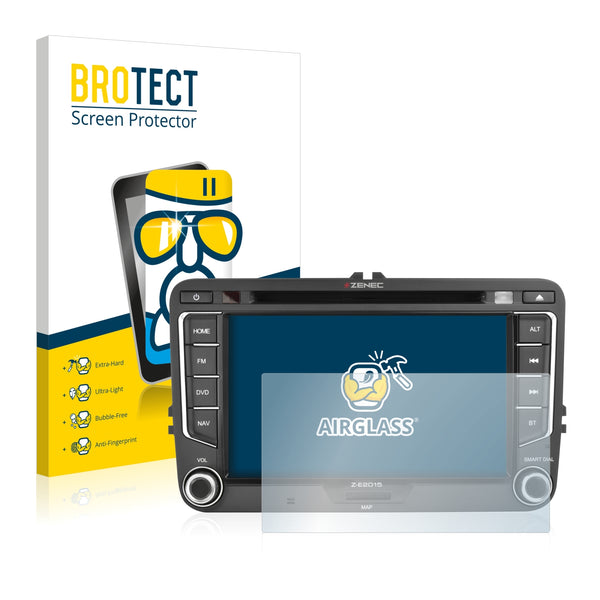 BROTECT AirGlass Glass Screen Protector for Zenec Z-E3726