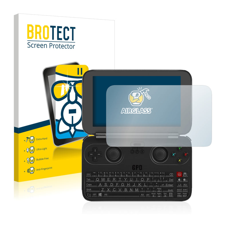 BROTECT AirGlass Glass Screen Protector for GPD Win Rev 1