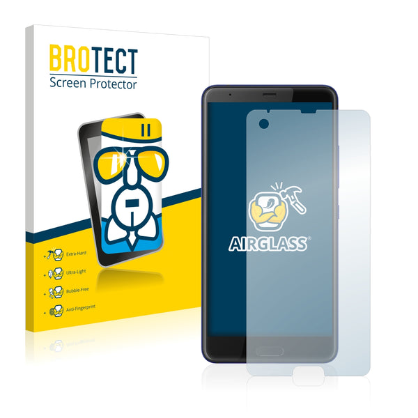 BROTECT AirGlass Glass Screen Protector for HTC U Ultra