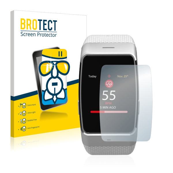 BROTECT AirGlass Glass Screen Protector for MyKronoz ZeWatch 4 HR
