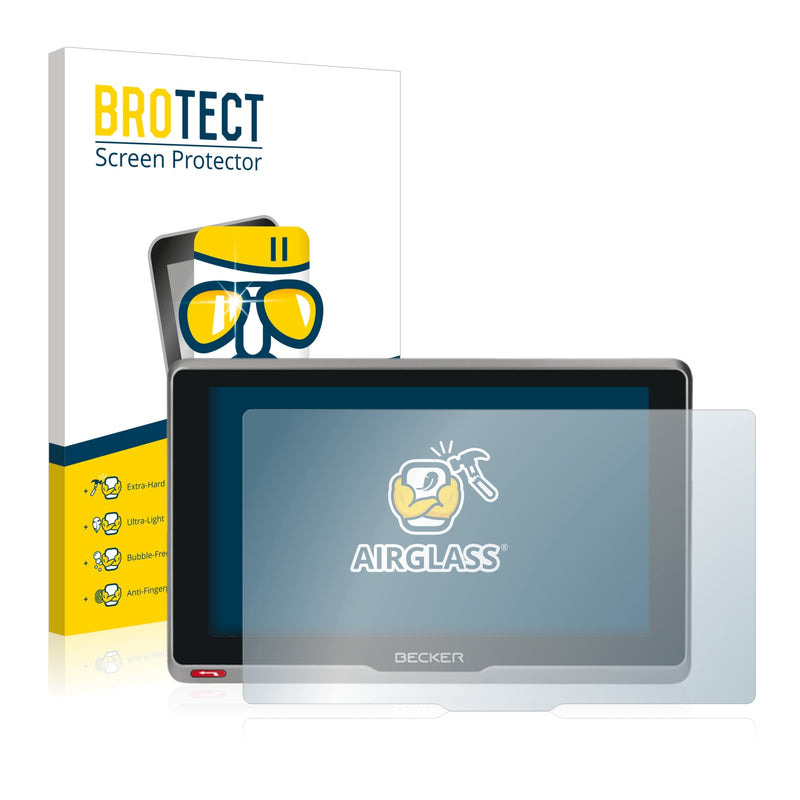 BROTECT AirGlass Glass Screen Protector for Becker Professional.6sl EU