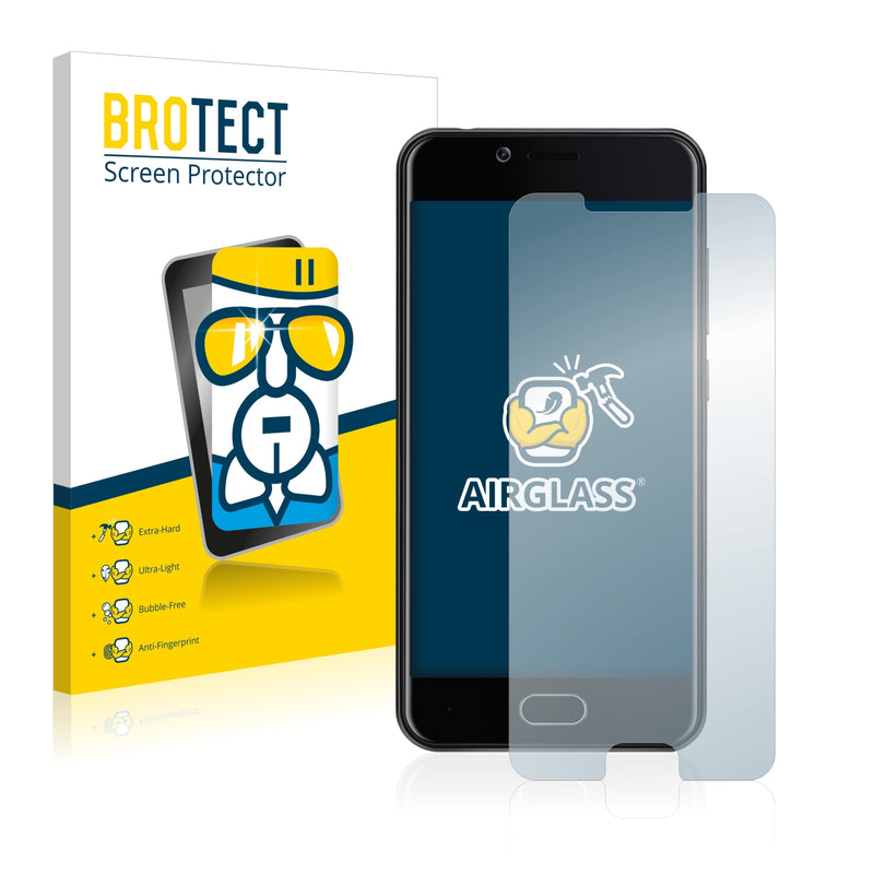 BROTECT AirGlass Glass Screen Protector for Doogee Shoot 2