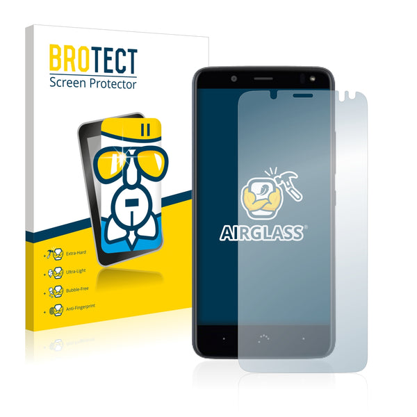 BROTECT AirGlass Glass Screen Protector for BQ Aquaris U2