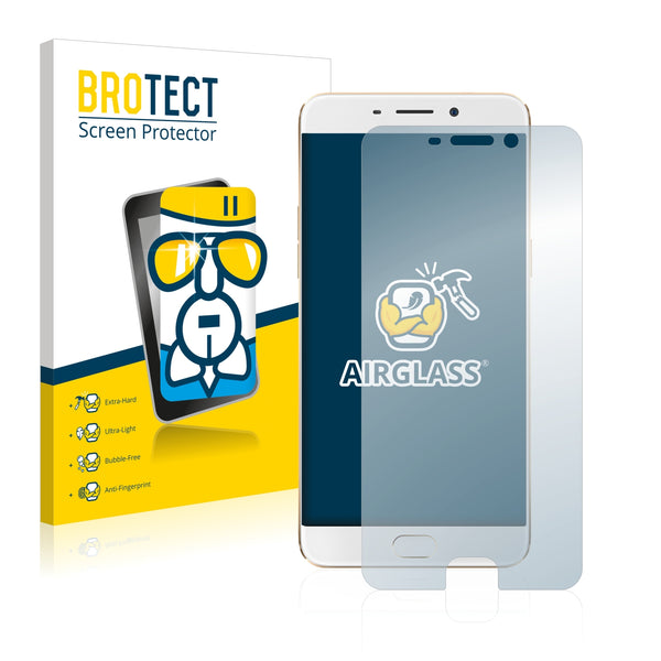 BROTECT AirGlass Glass Screen Protector for Oppo F1 Plus