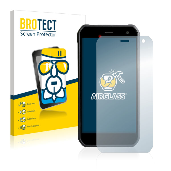 BROTECT AirGlass Glass Screen Protector for Evolveo Strongphone G8