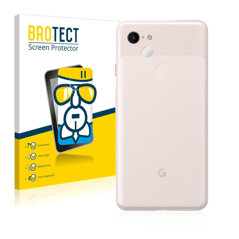 BROTECT AirGlass Glass Screen Protector for Google Pixel 3 XL (Camera)