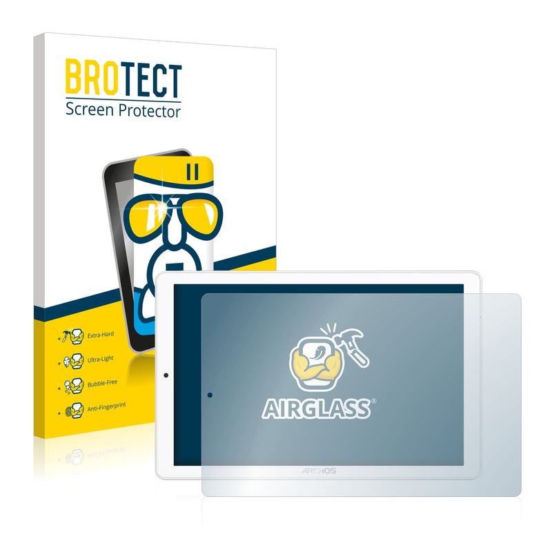 BROTECT AirGlass Glass Screen Protector for Archos Core 101 3G V2 (Cam left)