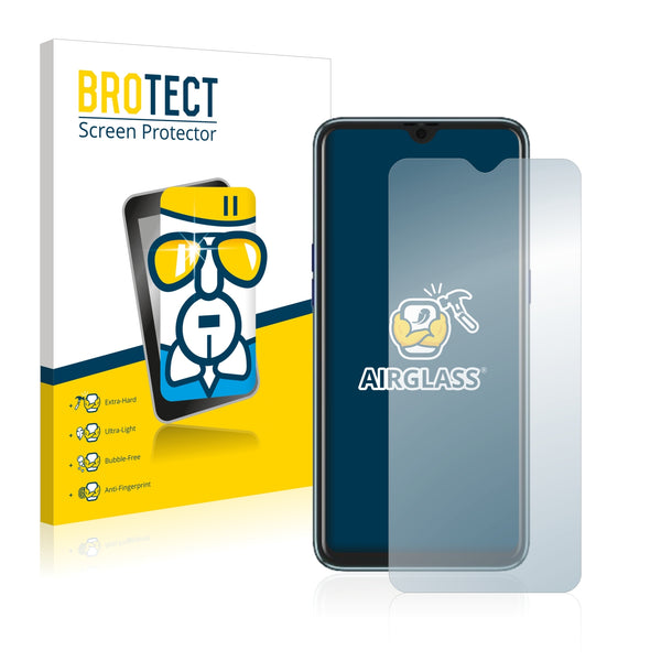 BROTECT AirGlass Glass Screen Protector for Oppo R15x