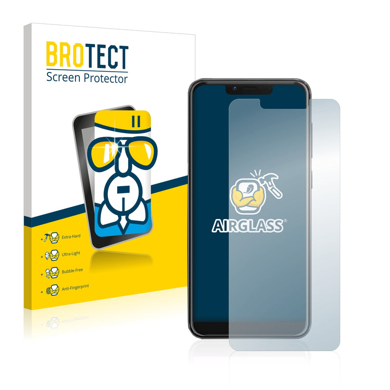 BROTECT AirGlass Glass Screen Protector for Wiko View 2 GO