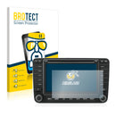 BROTECT AirGlass Glass Screen Protector for Volkswagen Eos 1F 2006-2015 MFD 2 6.5