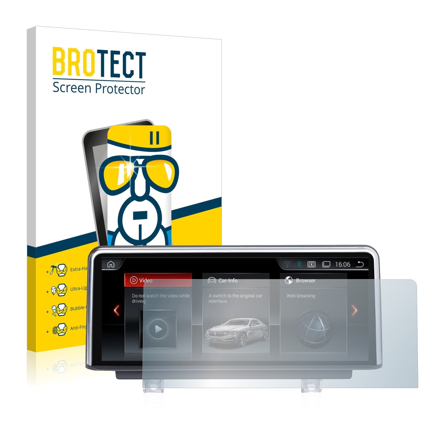 Screen Protectors for BMW 2 F45 2014-2017 Infotainment System 8.8 ...