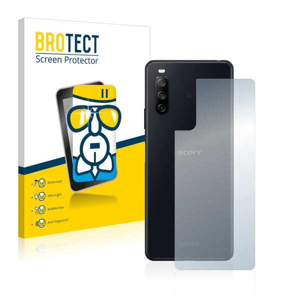 BROTECT AirGlass Glass Screen Protector for Sony Xperia 10 III (Back)