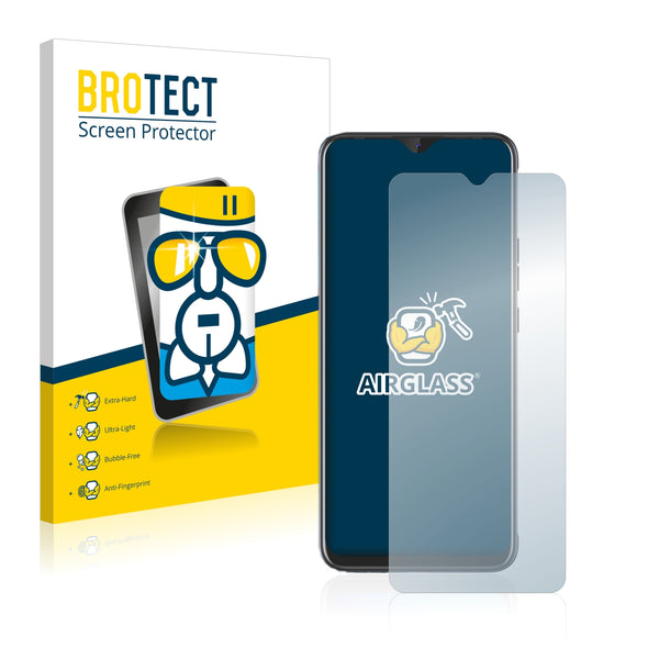 BROTECT AirGlass Glass Screen Protector for Tecno Pouvoir 4