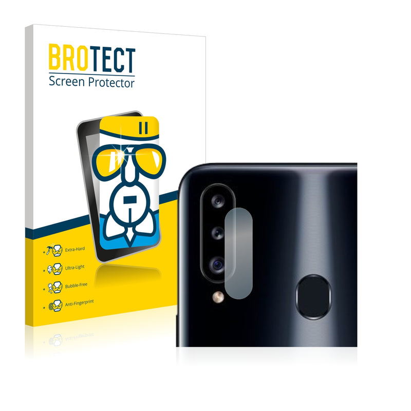 BROTECT AirGlass Glass Screen Protector for Samsung Galaxy A20s (ONLY Camera)