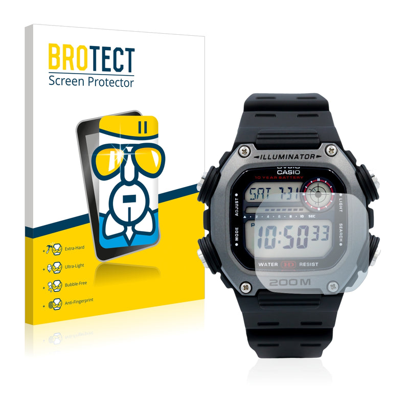 BROTECT AirGlass Glass Screen Protector for Casio DW-291H