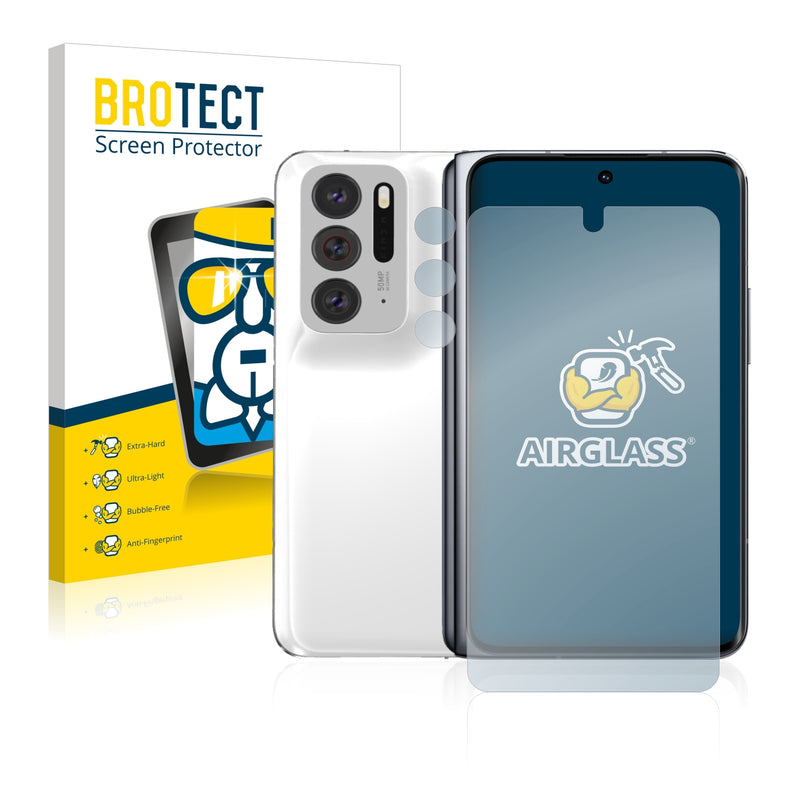 BROTECT AirGlass Glass Screen Protector for Oppo Find N (Front + cam)