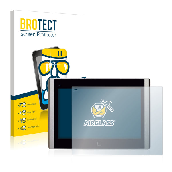BROTECT AirGlass Glass Screen Protector for Novakon Panelmaster 1591 HMI 15.4