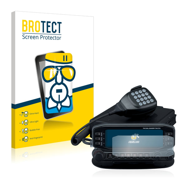 BROTECT AirGlass Glass Screen Protector for Kenwood TM-D710E