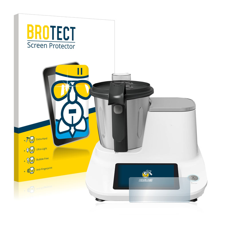 BROTECT AirGlass Glass Screen Protector for Moulinex Click&Cook HF5061