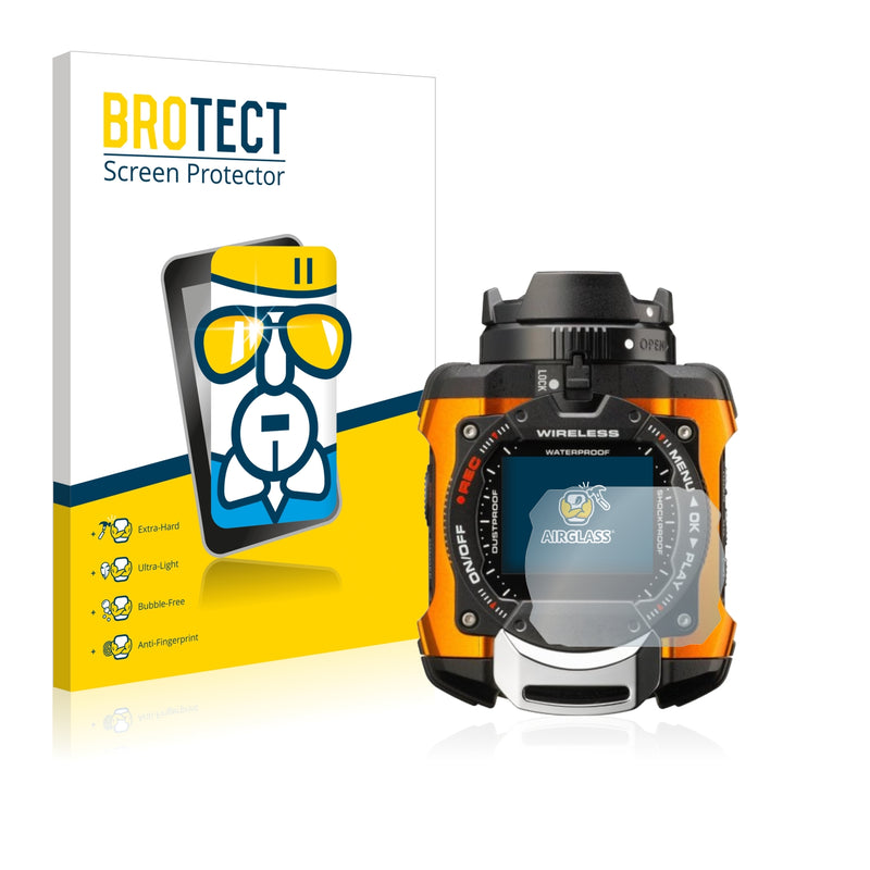 BROTECT AirGlass Glass Screen Protector for Ricoh WG-M1