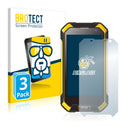 3x BROTECT AirGlass Glass Screen Protector for Blackview BV6000s
