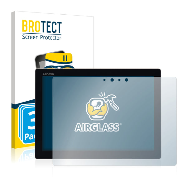 3x BROTECT AirGlass Glass Screen Protector for Lenovo MIIX 720