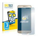 3x BROTECT AirGlass Glass Screen Protector for Lenovo Moto E4 Plus