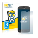 3x BROTECT AirGlass Glass Screen Protector for Doro 8040
