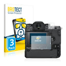 3x BROTECT AirGlass Glass Screen Protector for FujiFilm X-H1