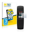3x BROTECT AirGlass Glass Screen Protector for Garmin Vivofit 4