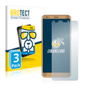 3x BROTECT AirGlass Glass Screen Protector for ZTE Blade V9 Vita