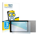 3x BROTECT AirGlass Glass Screen Protector for Archos Hello 7