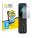 3x BROTECT AirGlass Glass Screen Protector for Doro PhoneEasy 609