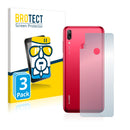 3x BROTECT AirGlass Glass Screen Protector for Huawei Y7 2019 (Back)