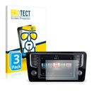 3x BROTECT AirGlass Glass Screen Protector for Volkswagen Sharan 2015 Composition Media 6.5 2015