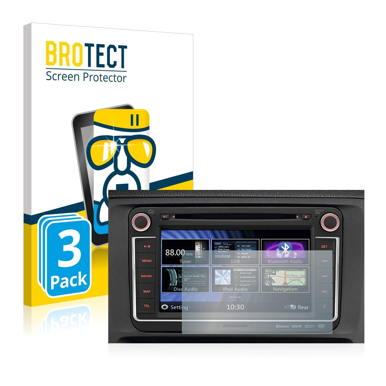 Screen Protectors for Volkswagen Caddy 2004 RMT 400N – ScreenShield