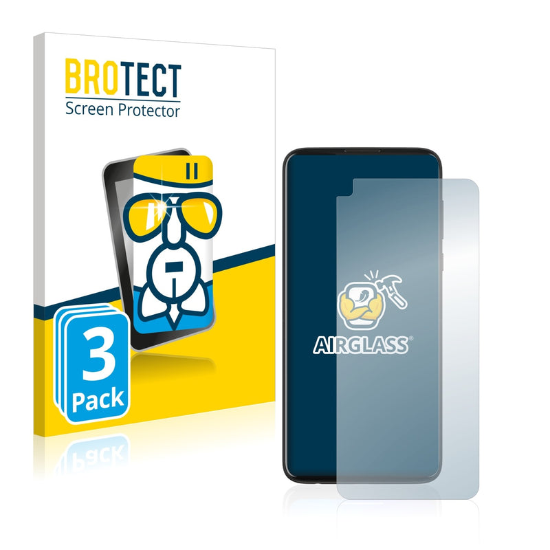 3x BROTECT AirGlass Glass Screen Protector for Motorola Moto G Power