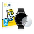 3x BROTECT AirGlass Glass Screen Protector for Mobvoi Ticwatch C2 Plus