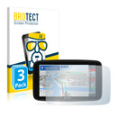 3x BROTECT AirGlass Glass Screen Protector for TomTom GO Discover 7