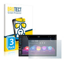 3x BROTECT AirGlass Glass Screen Protector for Xtrons TR779L