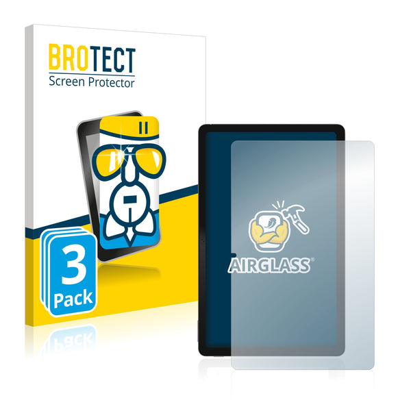 3x BROTECT AirGlass Glass Screen Protector for Realme Pad (portrait)