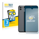 3x BROTECT AirGlass Glass Screen Protector for Gigaset GS5 (Front + cam)