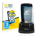 3x BROTECT AirGlass Glass Screen Protector for Newland MT6552 Beluga IV