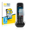 3x BROTECT AirGlass Glass Screen Protector for Gigaset E720HX